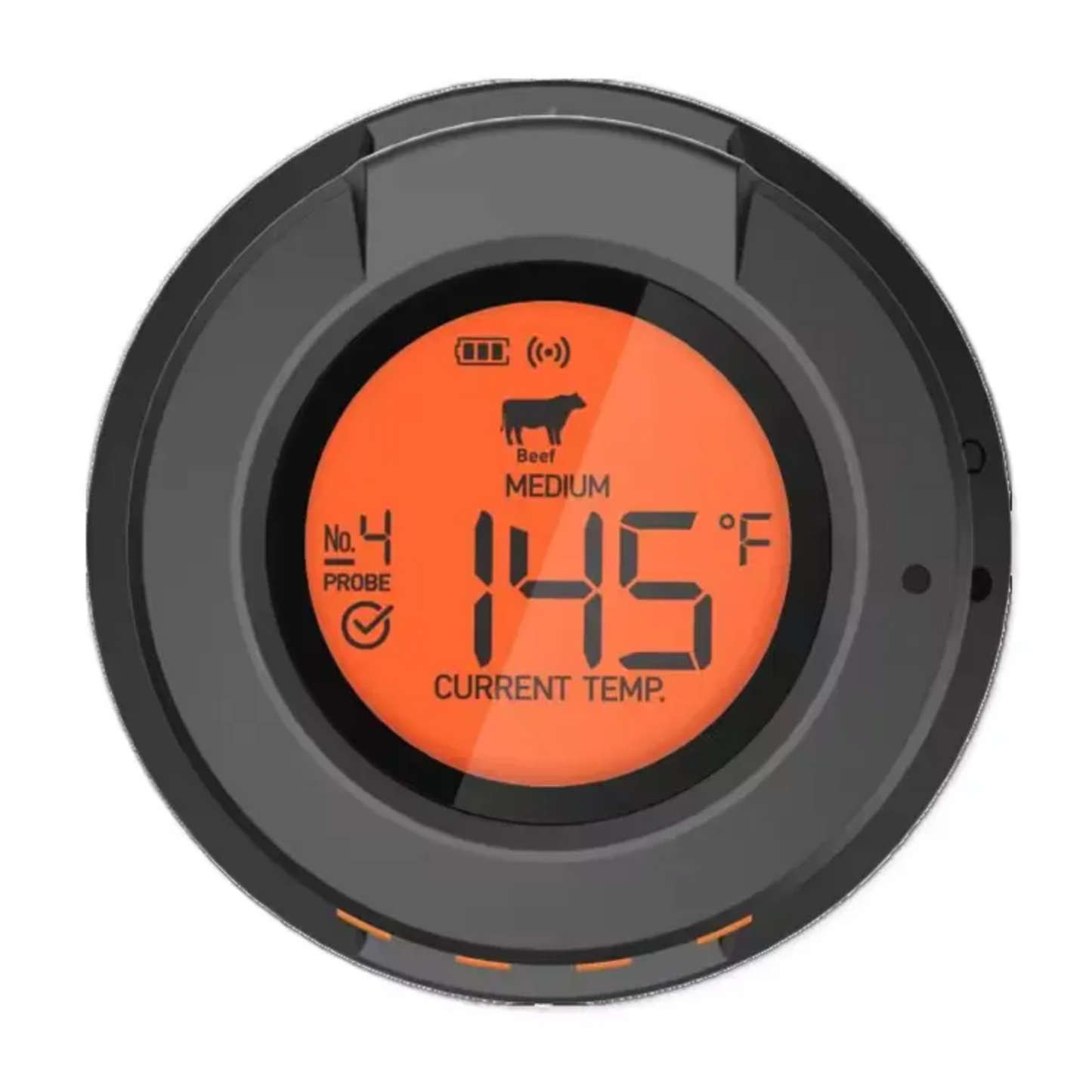 BBQ Deksel Thermometer | Met 4 Probes | Digitaal & App