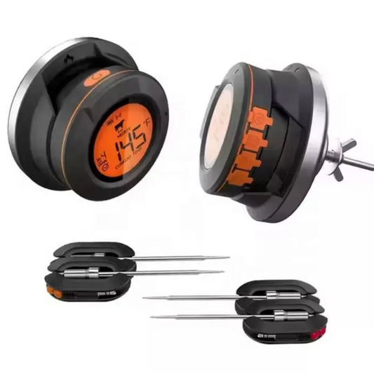 BBQ Deksel Thermometer | Met 4 Probes | Digitaal & App